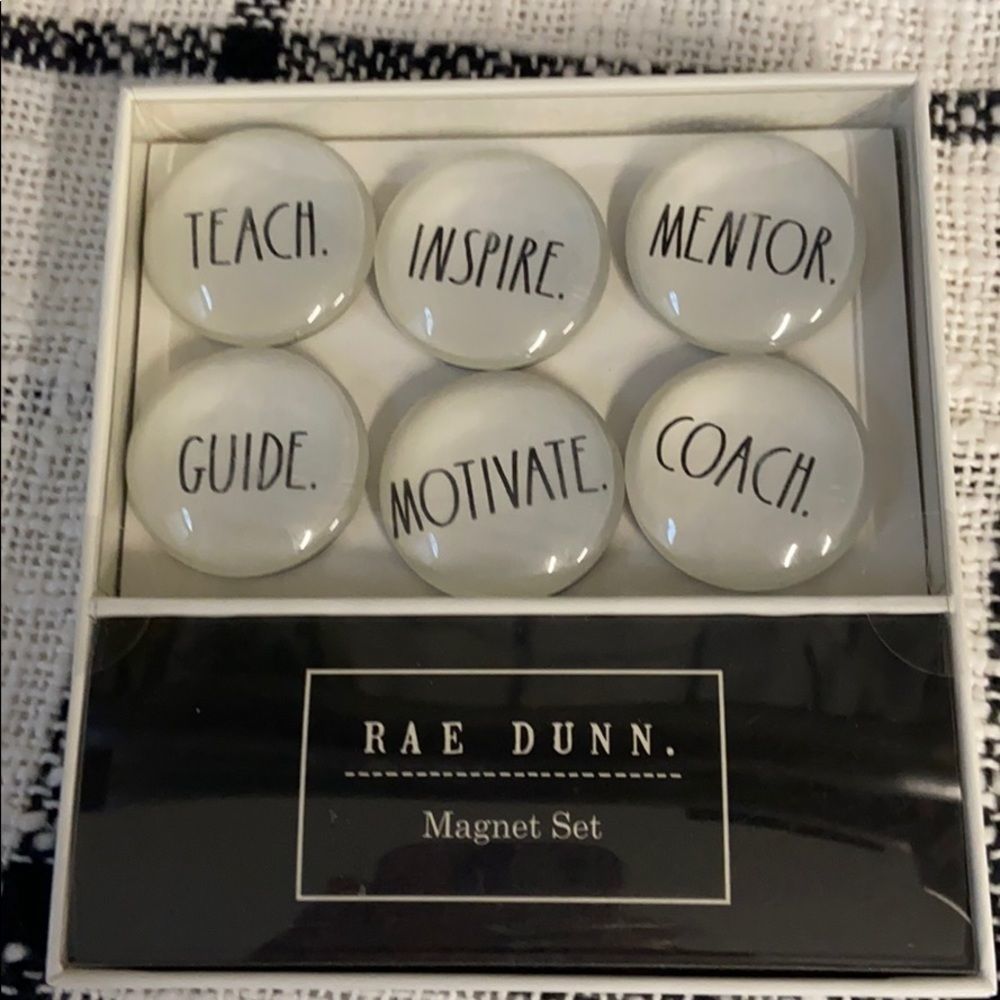 Teach Inspire Mentor Guide Motivate Coach Magnets